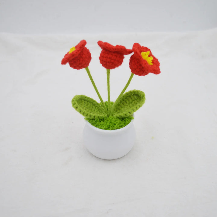 ✨Hand Knitted Mini Potted Plant(Garden Decoration)🌻 - FOFOPO