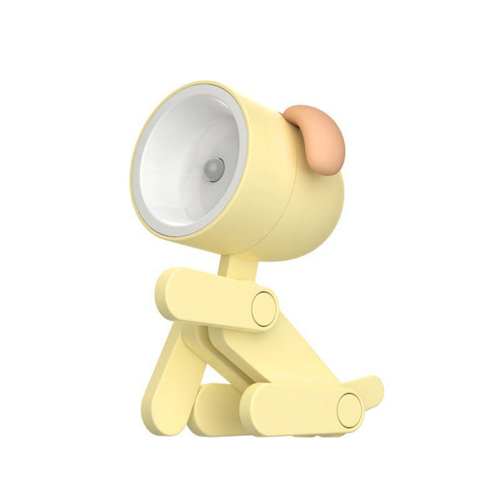 LED Cute Pet Night Light Decorative Ornament Gift Portable Mini Phone Holder Creative Led Desk Lamp - FOFOPO