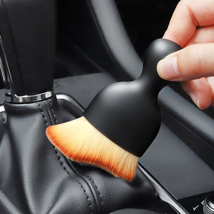 Car Interior Cleaning Brush Tool, Auto Soft Detailing Cleaning Brush - FOFOPO