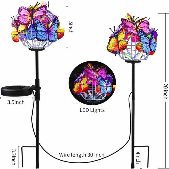 🦋49% OFF - Solar Butterfly Stake Lights 🦋 - FOFOPO