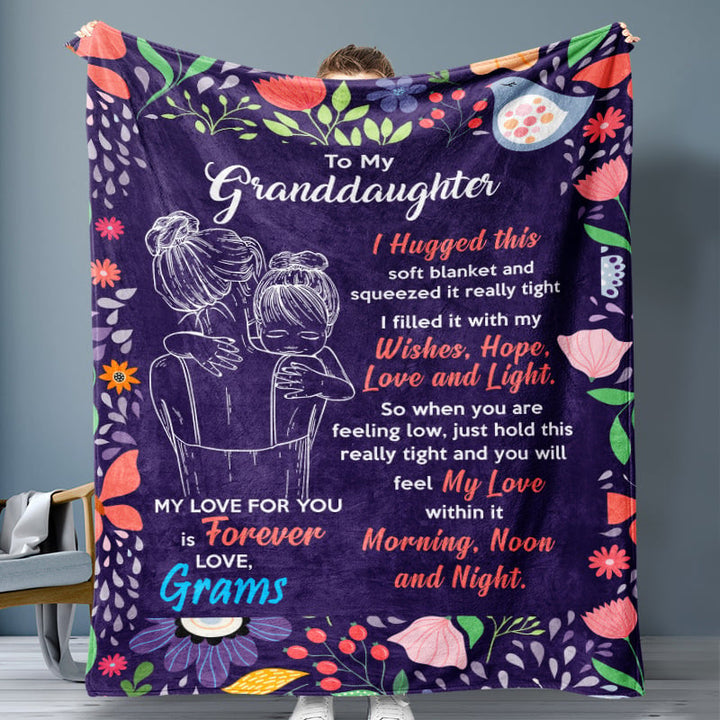 🎁Granddaughter's Gift-Sweet Words Blanket - FOFOPO