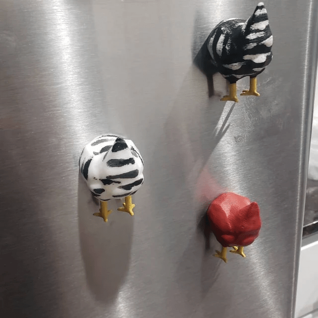 Chicken Butt Magnets/Refrigerator Magnetic Sticker - FOFOPO