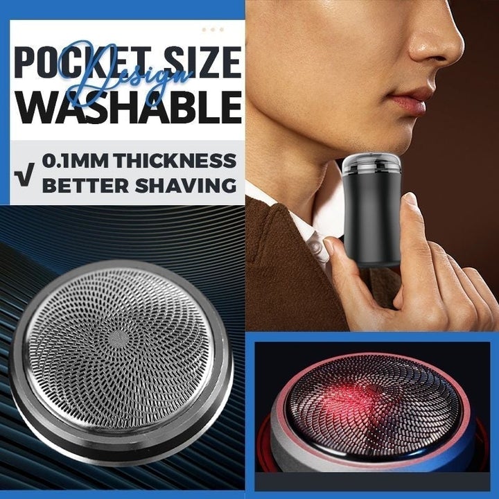 Pocket Size Washable Electric Razor - FOFOPO