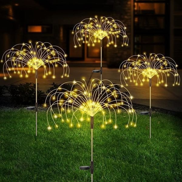 Waterproof Solar Garden Fireworks Lamp - FOFOPO