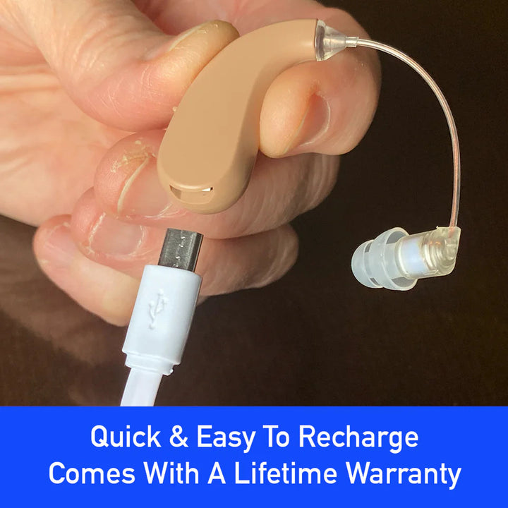 Comfort Meets Convenience: Rechargeable BTE Hearing Aids - FOFOPO