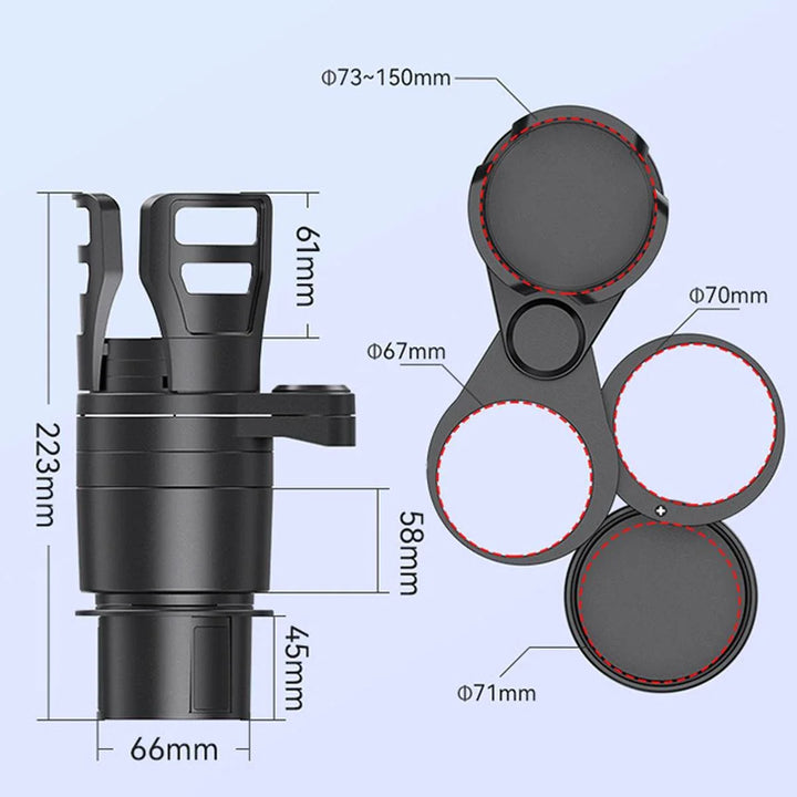 4 in 1 Multifunctional Universal Insert Car Cup Hold - FOFOPO