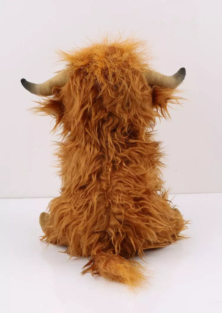 🐂Eco-Friendly Scottish Highland Cow Soft Plush Toy - FOFOPO