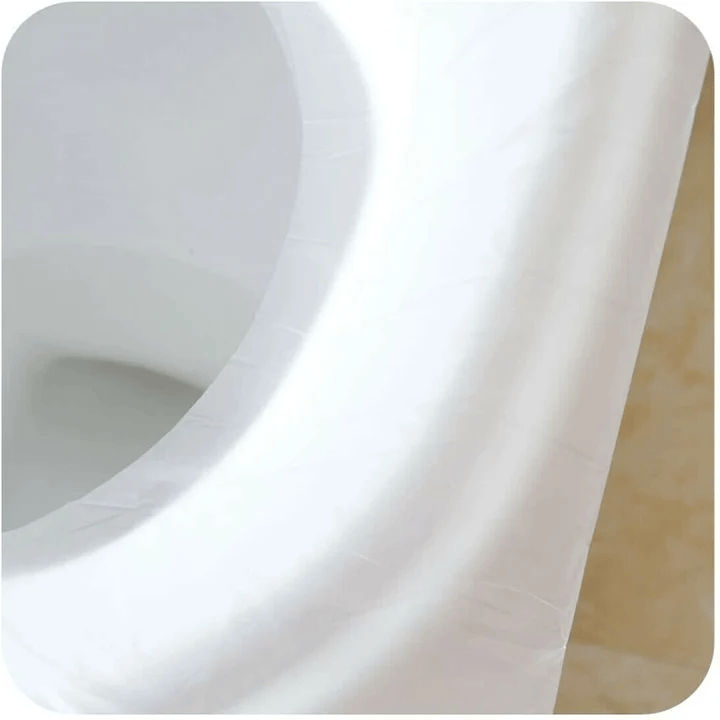 💥 1SET-50PC Disposable Plastic Toilet Seat Cover - No Worry Of Public Toilet Anymore👋 - FOFOPO