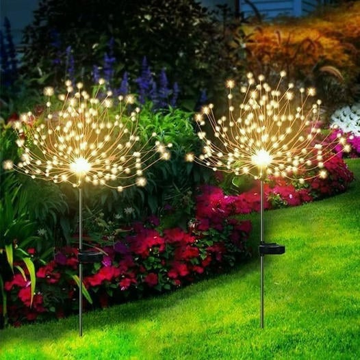 Waterproof Solar Garden Fireworks Lamp - FOFOPO