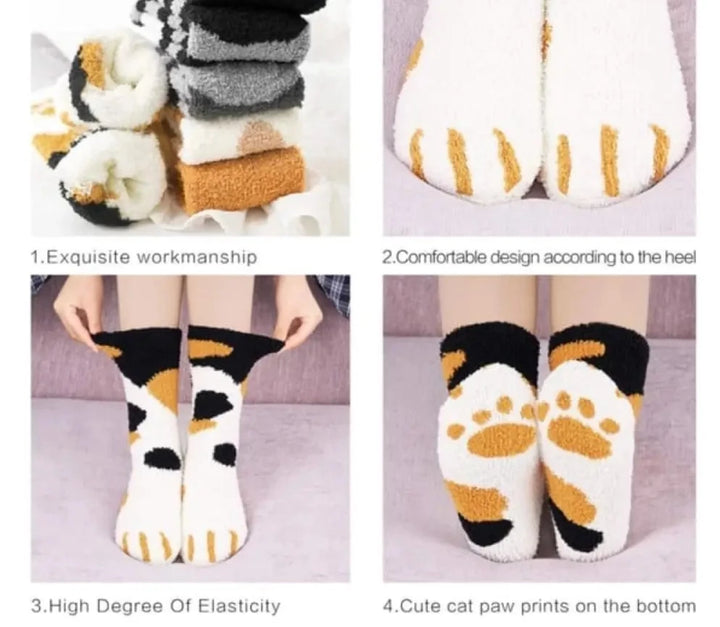 Cute Cat Cotton Socks - FOFOPO