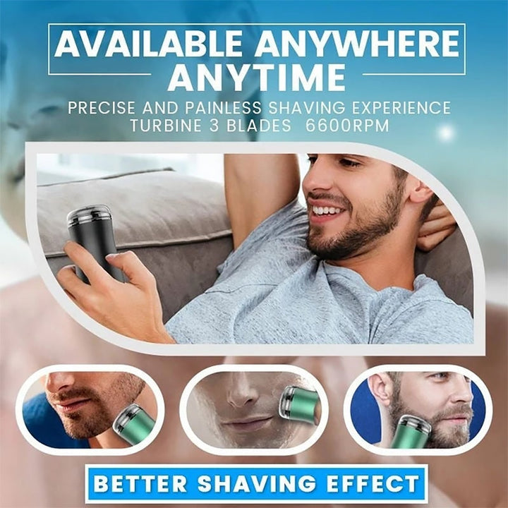 Pocket Size Washable Electric Razor - FOFOPO