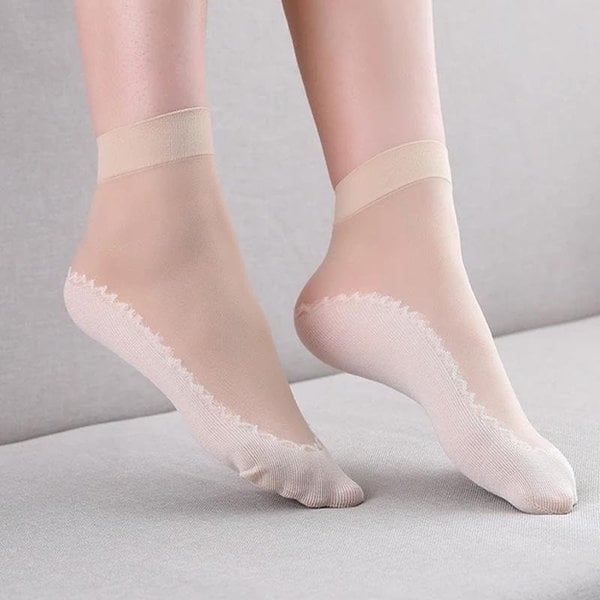 Silky Anti-Slip Cotton Socks💖Buy 3 Get 2 Free (5 pairs) 💖 - FOFOPO