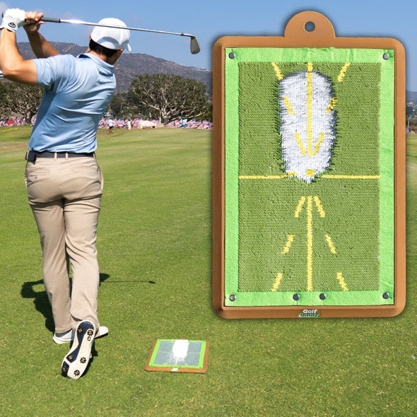 Golf Training Mat for Swing Detection Batting - FOFOPO