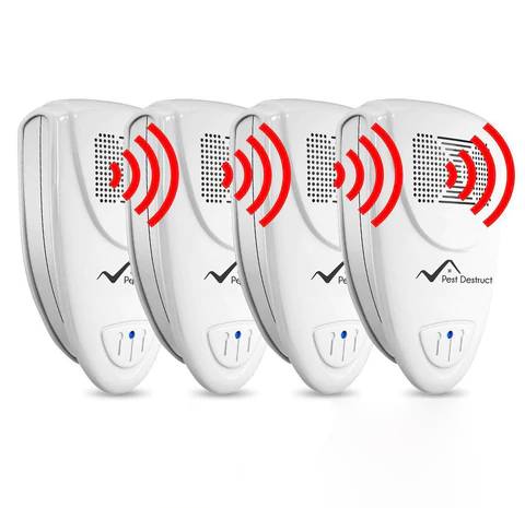 Ultrasonic Pest Repeller - Get Rid Of Pest In 48 Hours - FOFOPO