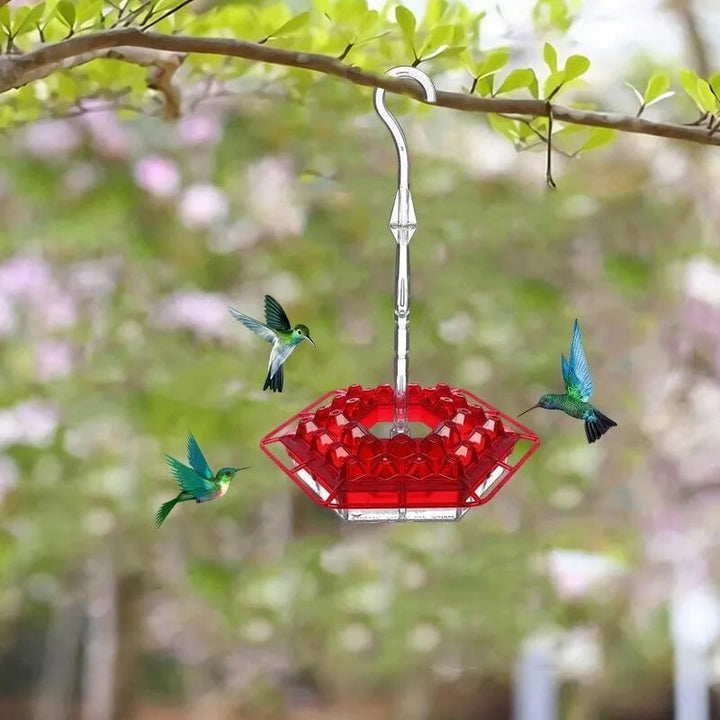 ANT PROOF HUMMINGBIRD FEEDER OUTDOOR HANGING PERCH - FOFOPO