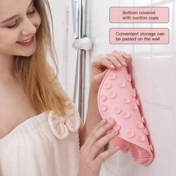 Shower Foot & Back Scrubber, Massage Pad - FOFOPO