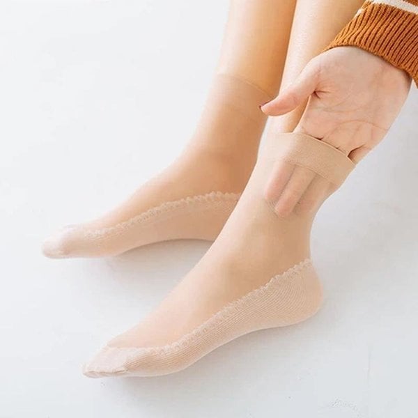 Silky Anti-Slip Cotton Socks💖Buy 3 Get 2 Free (5 pairs) 💖 - FOFOPO