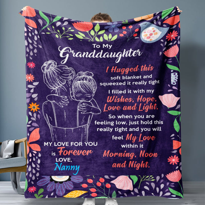 🎁Granddaughter's Gift-Sweet Words Blanket - FOFOPO