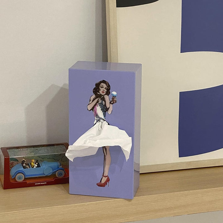 Flying Skirt Tissue Box - FOFOPO