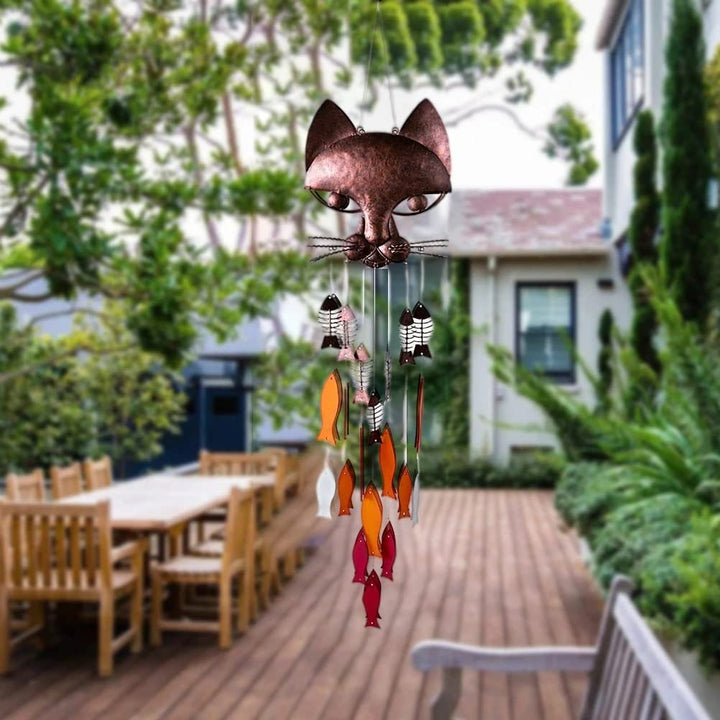 Handicraft Metal Fun Catfish Wind Chime🎐 - FOFOPO