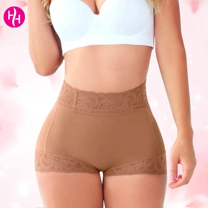 Lace High Waist Tummy Control Panties - FOFOPO