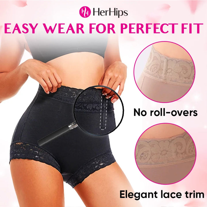 Lace High Waist Tummy Control Panties - FOFOPO