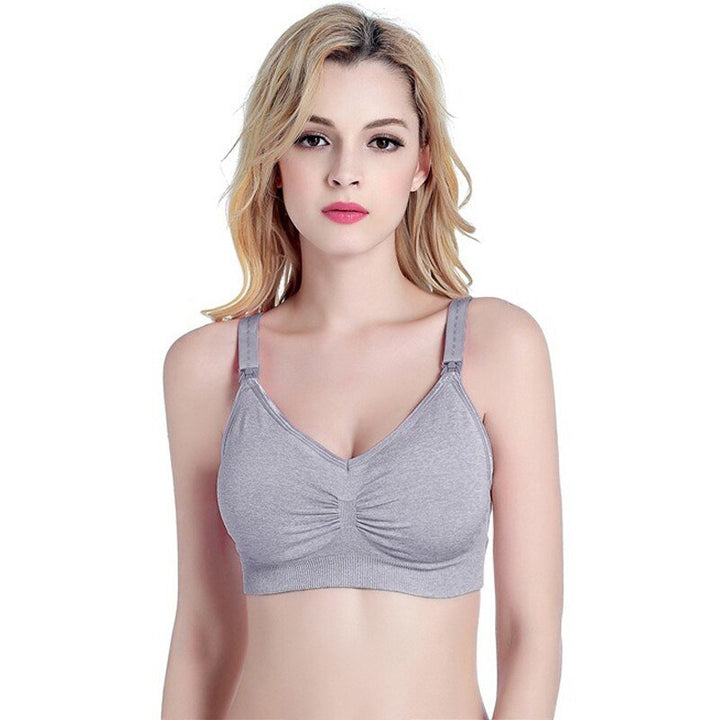 Magic Crisscross Strap Non Wired Nursing Bra - FOFOPO