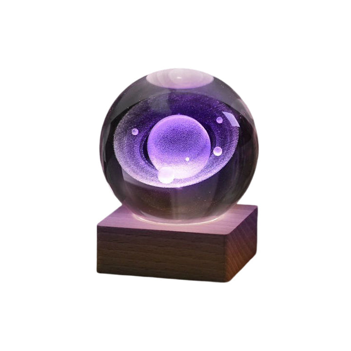 3D Galaxy Crystal Ball Nightlight Decorlamp - FOFOPO