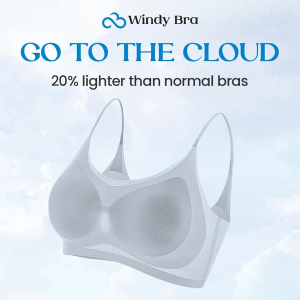 WindyBra – Seamless Ultra-Thin Plus Size Ice Silk Comfort Bra - FOFOPO